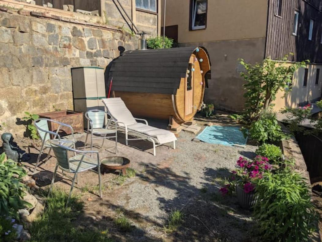 Familienwohnung für 3 mit Sauna, Pool&Terrasse - Famzi Sebnitz Exterior foto