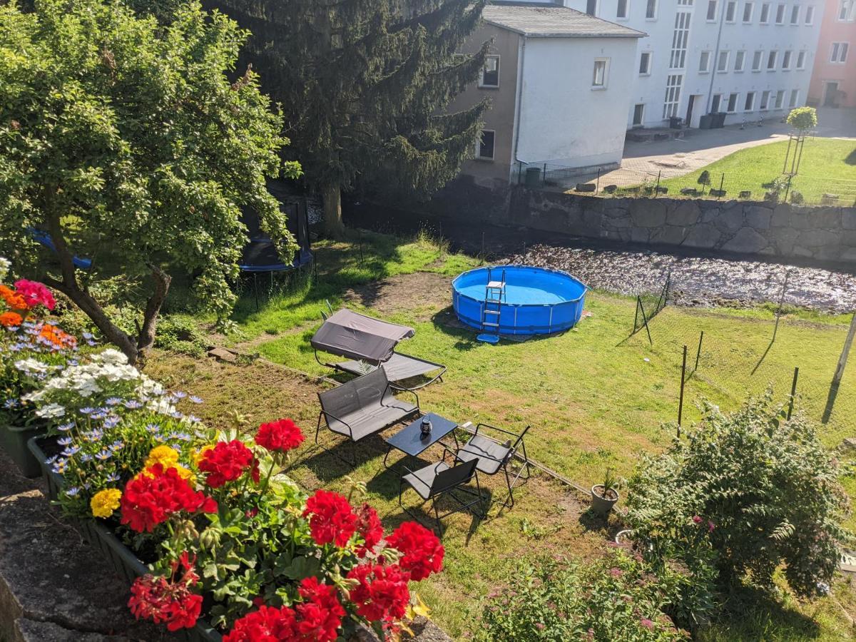 Familienwohnung für 3 mit Sauna, Pool&Terrasse - Famzi Sebnitz Exterior foto