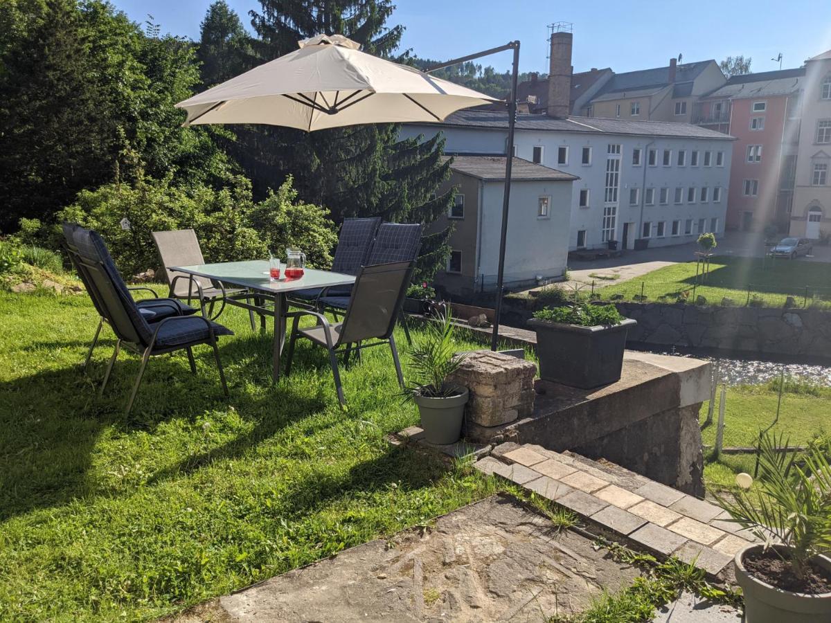 Familienwohnung für 3 mit Sauna, Pool&Terrasse - Famzi Sebnitz Exterior foto